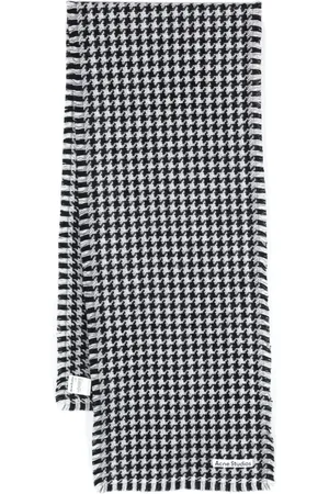 Acne Studios Houndstooth wool scarf