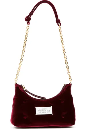 Maison Margiela Micro Glam Slam velvet shoulder bag