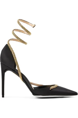 RENE CAOVILLA Cleo 105mm wraparound pumps