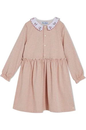 Tartine Et Chocolat Check-print cotton dresses