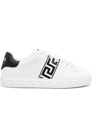 VERSACE Greca embroidered sneakers