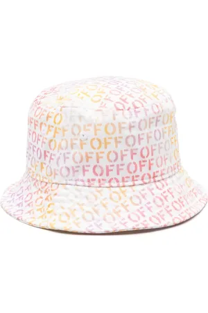 OFF-WHITE Logo-print cotton bucket hat