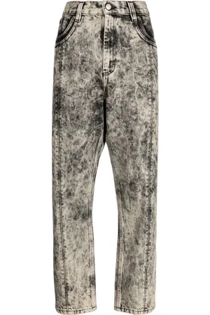 Namacheko Bleached straight-leg jeans