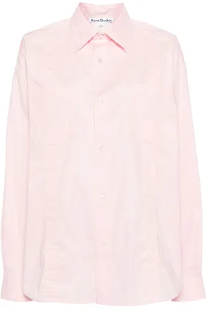 Acne Studios Tape-detail classic-collar shirt