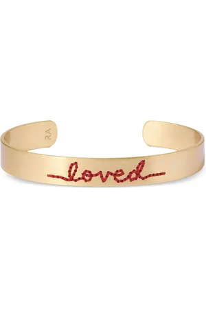 Roxanne Assoulin Loved Stitched cuff bracelet