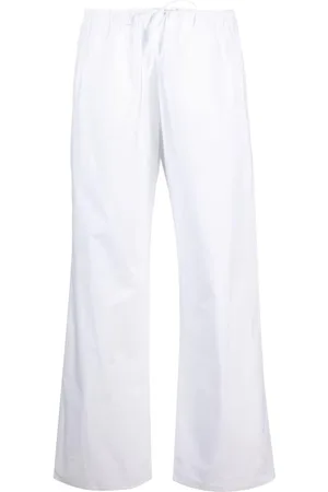 MATTEAU Straight-leg organic-cotton trousers
