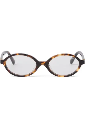 Miu Miu Runway logo-plaque sunglasses