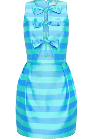 Rebecca Vallance Seychelles bow-embellished minidress