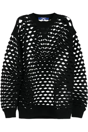 JUNYA WATANABE Laser cut-detail crew-neck jumper