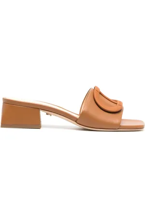 DEE OCLEPPO Dizzy 35mm leather mules