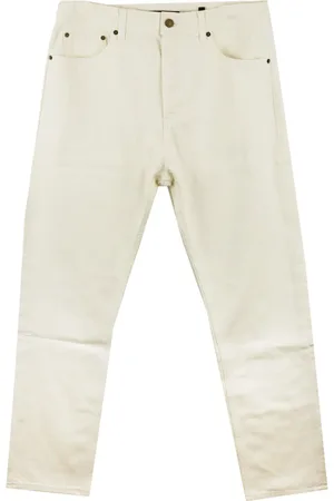 FEAR OF GOD Logo-appliqué straight-leg jeans