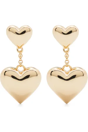 Maje Heart drop earrings