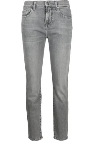 7 for all Mankind High-waisted skinny jeans