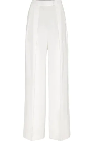 Brunello Cucinelli Wide-leg tailored trousers