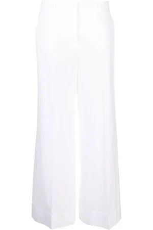 P.A.R.O.S.H. High-waisted wide-leg trousers