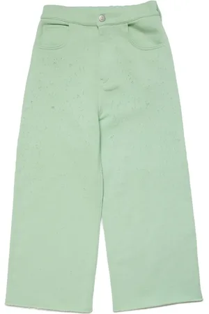 Maison Margiela Distressed straight-leg trousers