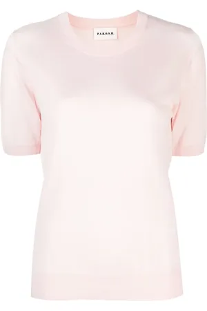 P.A.R.O.S.H. Linfa short-sleeve fine-knit top
