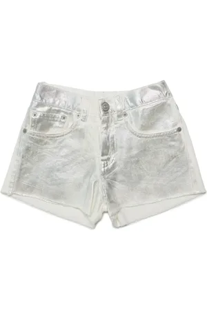 Maison Margiela Coated-finish cotton shorts