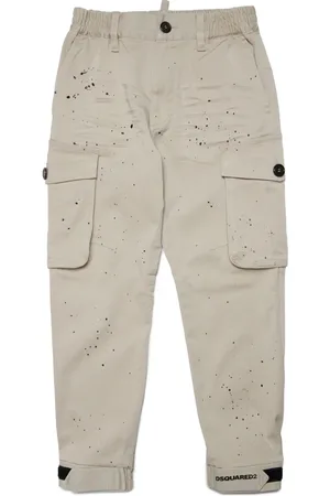 Dsquared2 Paint-splatter trousers