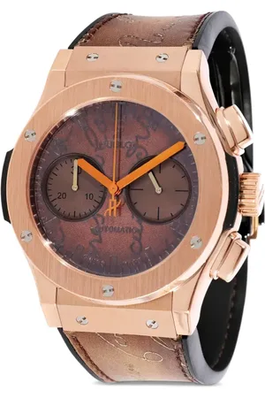 HUBLOT 2017 pre-owned Berluti Scritto 45mm