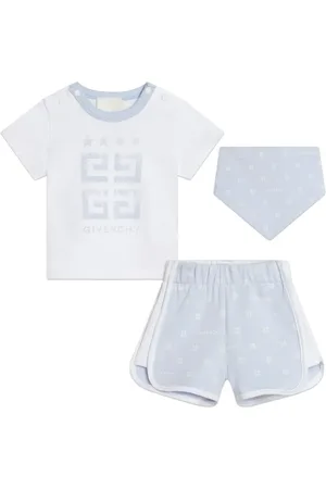 Givenchy Logo-print cotton shorts set