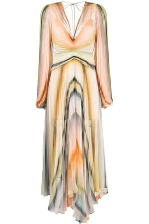 Acler Astone pleat-detailing dress