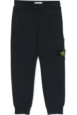 Stone Island Straight-leg cotton trousers