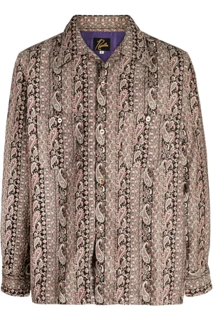 Pins & Needles Paisley-print button-up shirt