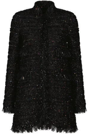 Giambattista Valli Sequin-detail tweed minidress