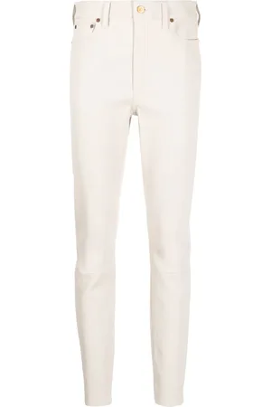 Ralph Lauren Leather slim trousers