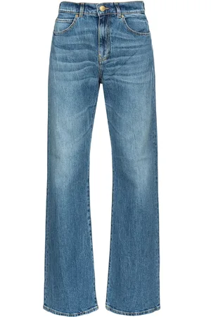 Pinko Mid-rise wide-leg jeans