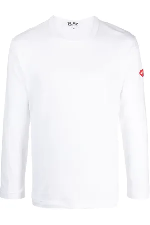 Comme des Garçons X the Artist Invader pixelated-appliqué T-shirt