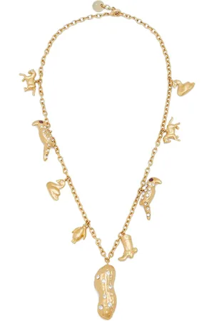 Marni Charm-detail chain necklace