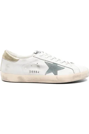 Golden Goose Super Star metallic-trim sneakers