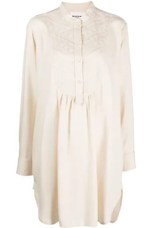 Isabel Marant Bilbao embroidered shirtdress