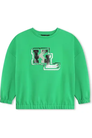 Karl Lagerfeld Logo-print cotton sweatshirt