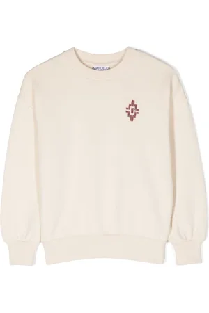 MARCELO BURLON Graffiti Cross cotton sweatshirt