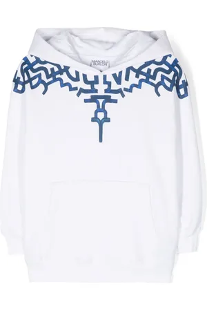 MARCELO BURLON Graffiti Wings oversized hoodie