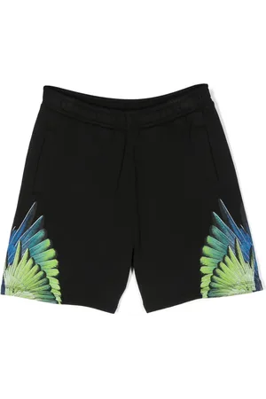 MARCELO BURLON Icon Wings track shorts