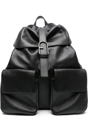 Furla Flow leather backpack