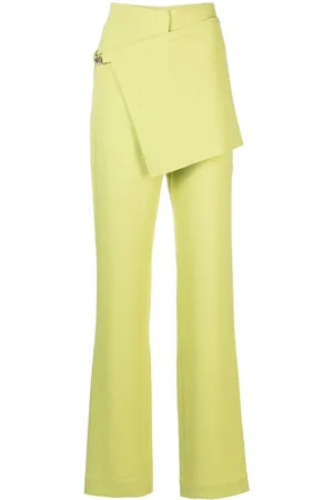 Paris Georgia Detachable-apron bootcut trousers