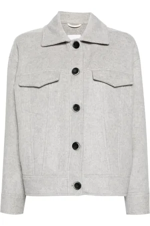 ELEVENTY Button-fastening jacket