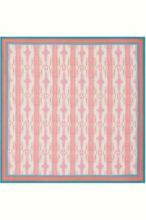 LISA CORTI Flame Design cotton tablecloth (180cm x 180cm)