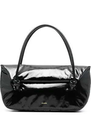 Jil Sander Patent leather tote bag