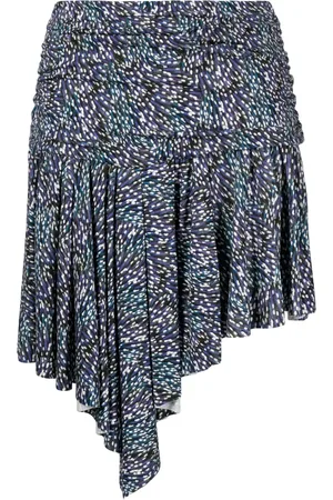 Marant Etoile Juliany spot-print miniskirt