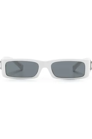 Dolce & Gabbana Logo-plaque rectangle-frame sunglasses