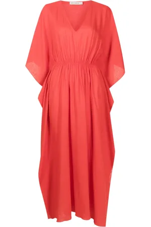 Lenny Niemeyer V-neck ruched kaftan