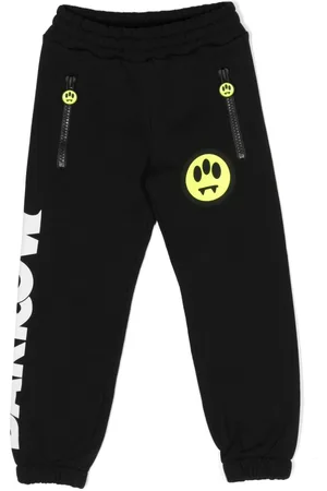 BARROW Logo-print cotton track pants