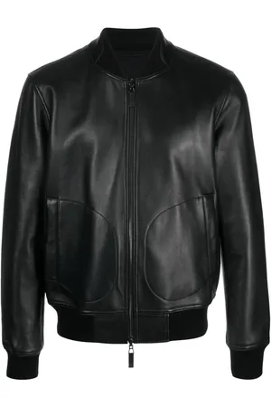 Emporio Armani Reversible leather jacket