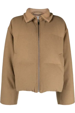 Totême Flannel puffer jacket